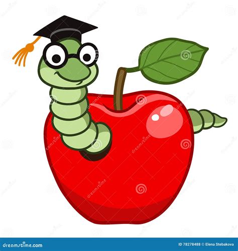 Happy Bookworm. Royalty-Free Stock Image | CartoonDealer.com #43576342