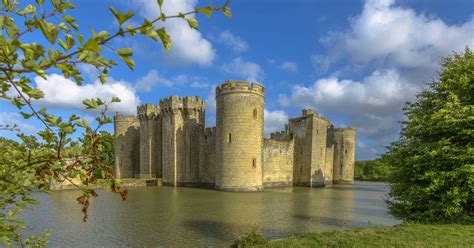 Trekpleisters in Sussex - South Downs, Bodiam Castle...