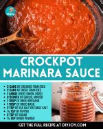 Simple Crockpot Marinara Sauce Recipe