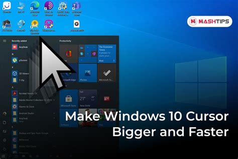 How to Change Mouse Cursor Size and Speed on Windows 10 - MashTips