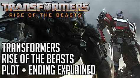 Transformers: Rise of the Beasts Ending Explained | Plot Details | Spoilers - YouTube