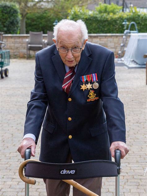 99-Year-Old British Veteran Raises $9 Million For Health Service By Walking Laps : Coronavirus ...