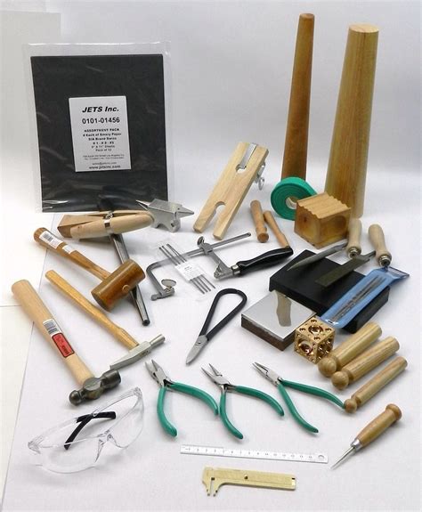 METALSMITH TOOLS KIT BEGINNERS -APPRENTICE METALSMITHING JEWELRY MAKING ...