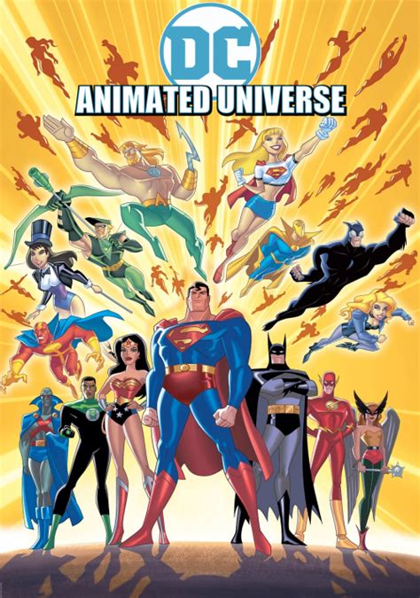 DC Animated Universe Collection - Plex Collection Posters