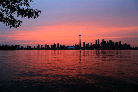 Toronto Sunset Photograph by Philip Neelamegam - Pixels