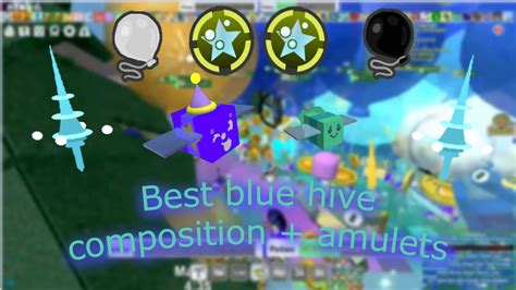 BEST **BLUE** HIVE COMPOSITION + AMULETS | Bee Swarm Simulator - YouTube