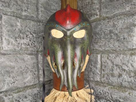 Cthulhu Cultist Mask - Etsy