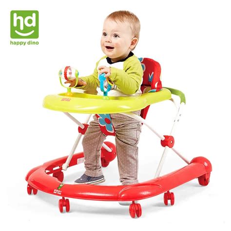 HAPPY DINO U Shape Baby Walker Toddler Activity Walker with Seven ...