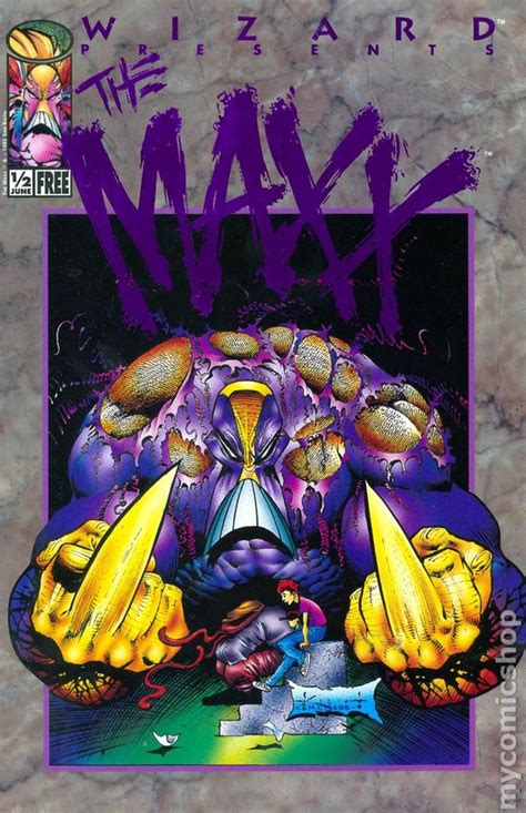 Maxx (1993) Wizard 1/2 comic books