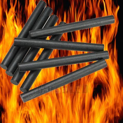 8x80mm Survival Ferrocerium Flint Outdoor Fire Starter Magnesium Rod ...