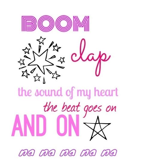 Boom Clap by Charli XCX Lyrics