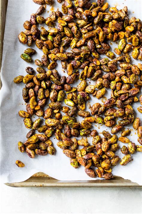 Chili Roasted Pistachios - The Almond Eater