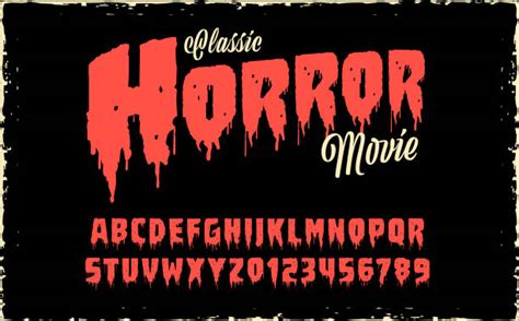 27,600+ Horror Font Stock Photos, Pictures & Royalty-Free Images - iStock