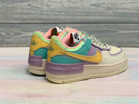 nike air force 1 shadow pastel multi CI0919_101 ⋆ кроссовки садовод