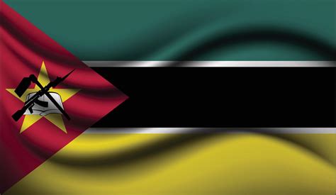 Mozambique Realistic waving Flag Design 3756488 Vector Art at Vecteezy