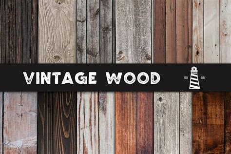 Distressed Wood Textures (251052) | Textures | Design Bundles