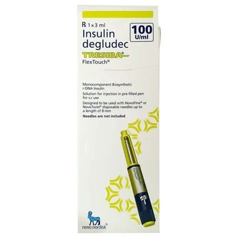 Tresiba Flextouch Insulin Pen, 100U/ml, 3 ml at Rs 2400/pack in Nagpur ...