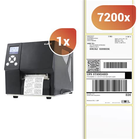 Godex Startset A6 verzendetiketten ZX420i+ • BusinessLabels.nl
