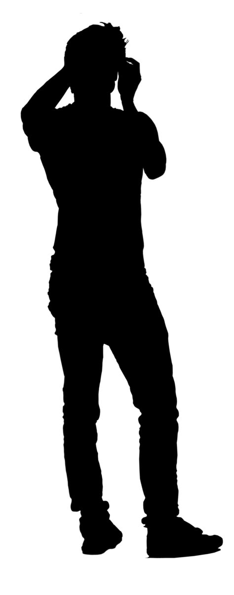 Silhouette Person Clip art - silhouette png download - 750*1903 - Free Transparent Silhouette ...