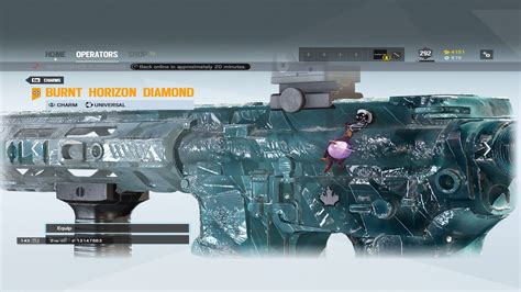 Burnt Horizon Diamond Charm : r/Rainbow6