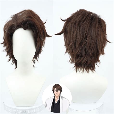 Bleach Sōsuke Aizen Seireitou Sousuke Aizen Cosplay Wig B Edition – Winkcosplay