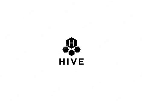 Premium Vector | Hive logo design vector illustration