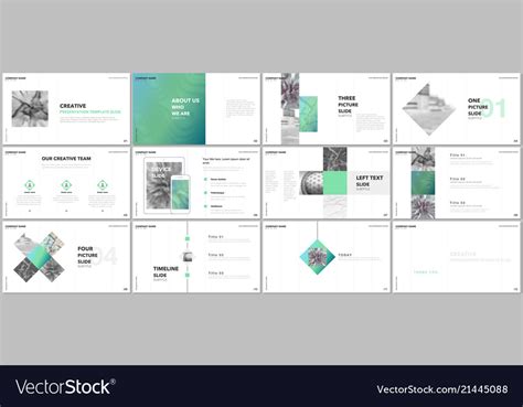 Minimal presentations design portfolio Royalty Free Vector