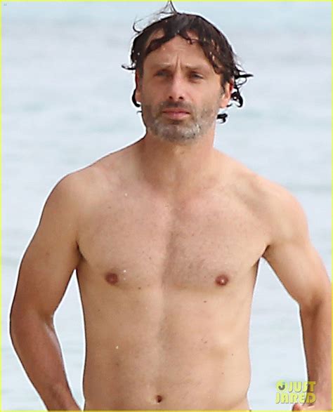 Andrew Lincoln Goes Shirtless for Caribbean Family Vacation!: Photo ...