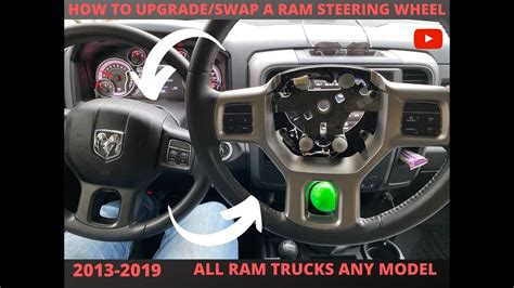 Ram 1500 steering wheel audio control upgrade