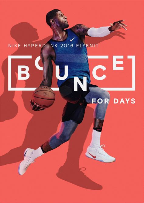 Nike Bounce For Days Product Poster Example - Venngage Poster Examples