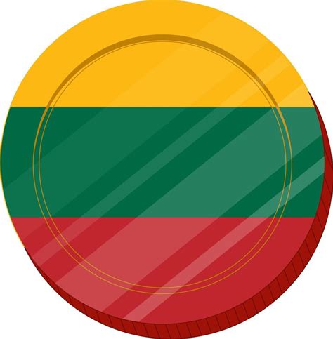 Lithuanian Flag hand drawn,Lithuanian litas hand drawn 10962481 Vector ...