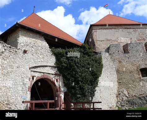 13th century castle, Sümeg, Hungary, Magyarország, Europe Stock Photo ...