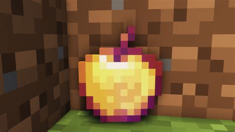 How rare is an enchanted golden apple in Minecraft?