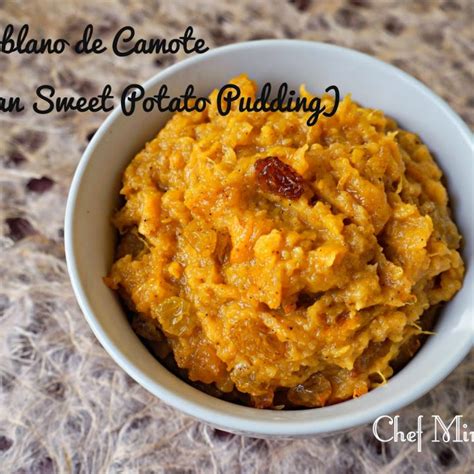 Dulce Poblano de Camote - Mexican Sweet Potato Pudding - Global Kitchen Travels