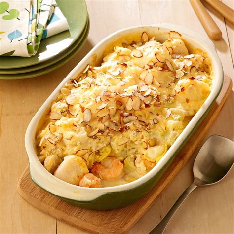 Special Seafood Casserole Recipe -I first sampled this casserole at a baby shower and founds ...