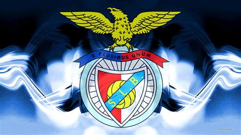 Download Emblem Logo Soccer S.L. Benfica Sports HD Wallpaper