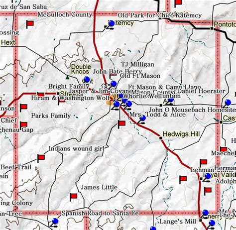 Mason County Texas Map | Business Ideas 2013