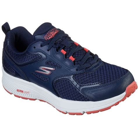 Skechers Women's Go Run Consistent Running Shoes Navy / Pink | oneills.com