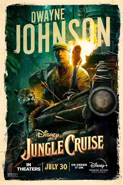 Jungle Cruise pôster - Dwayne Johnson in 2021 | Disney rides, Dwayne ...