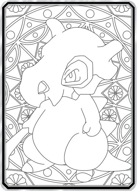 Pokemon Card Coloring Pages