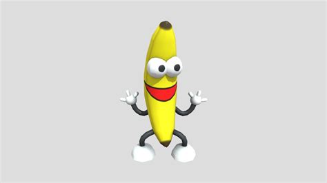 Banana - Download Free 3D model by dudoknazar13 [5cbe639] - Sketchfab