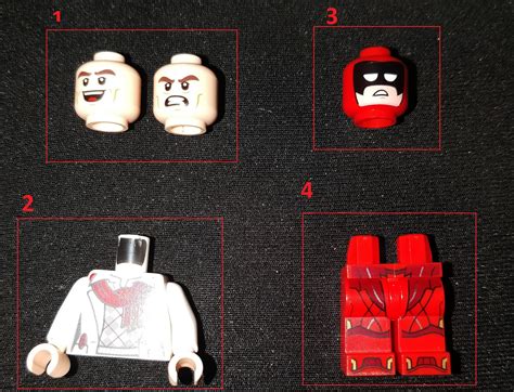 Identifying parts of minifigures : r/lego