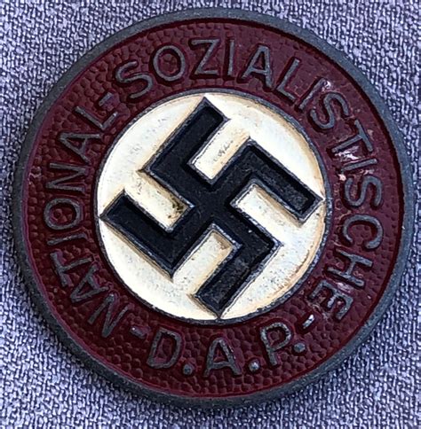 NSDAP Membership Badge #15218 | Product | Military Collectibles