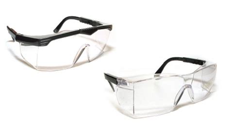 Impact Resistant Safety Glasses UV Protection - Polycarbonate Lenses