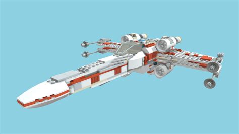 LEGO X-Wing - Download Free 3D model by Zack_Hawley [f02b6cb] - Sketchfab