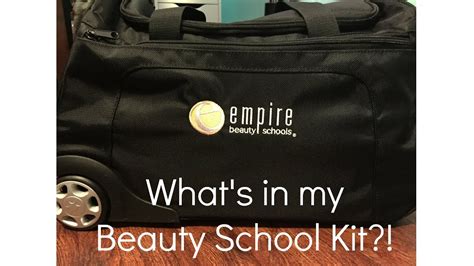 What's in my Empire Beauty School Kit?! - YouTube