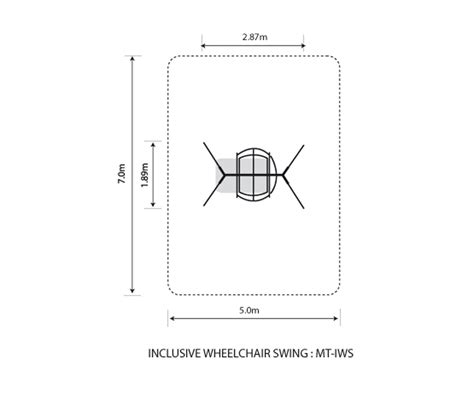 Inclusive Wheelchair Swing for Schools | Caledonia Play UK