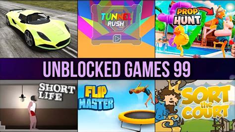 Unblocked Games 99 : Top 320 List of Free Online Games