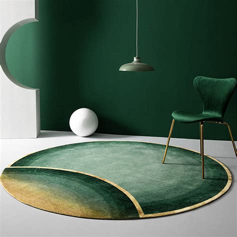 Modern Minimalist Round Rug - ApolloBox