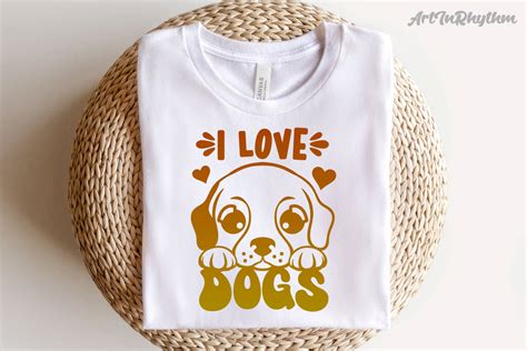 I love dogs svg, Dog lover svg - So Fontsy